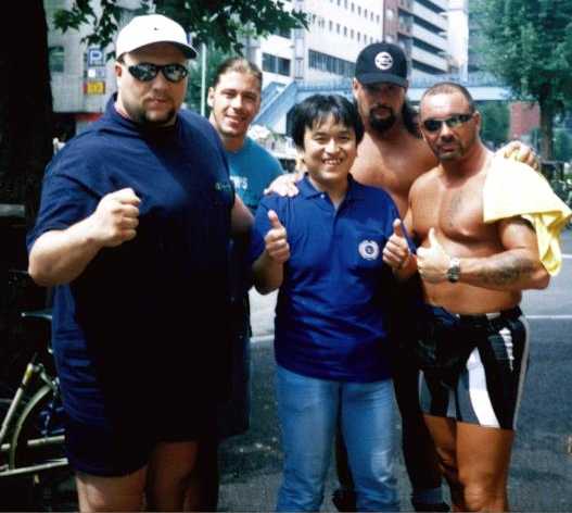 Masanori and ECW wrestlers