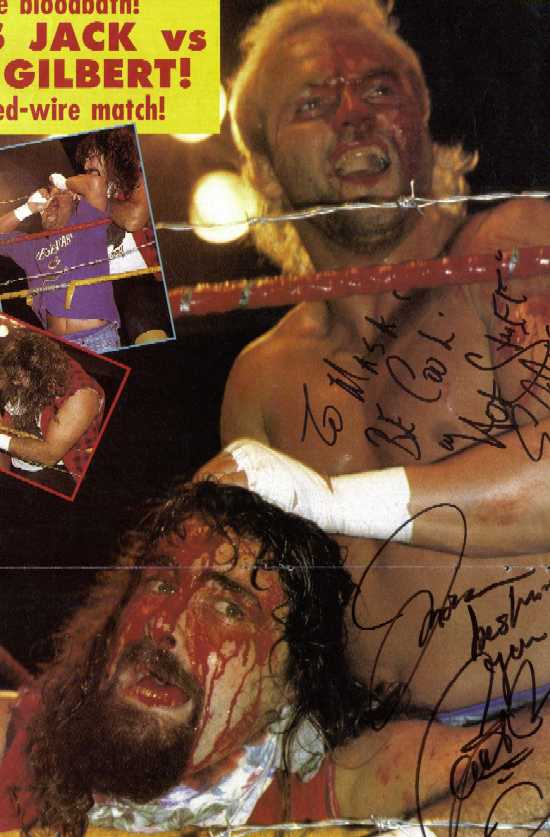 Eddie Gilbert vs. Cactus Jack