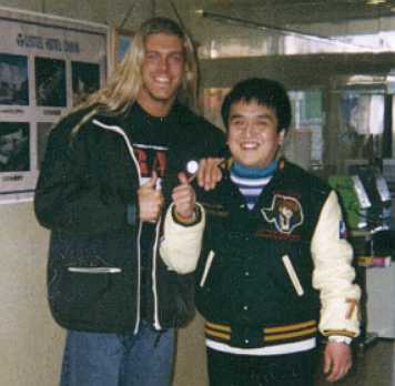 Adam Copeland (Edge) with Masanori