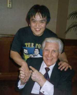 Masanori and Freddie Blassie
