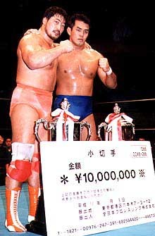 Kenta Kobashi and Jun Akiyama