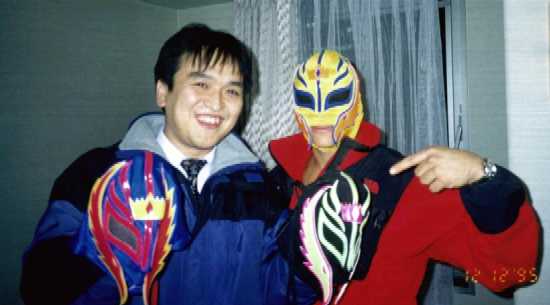 Masanori and Rey Misterio Jr.