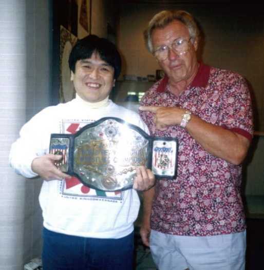 Masanori and Nick Bockwinkel