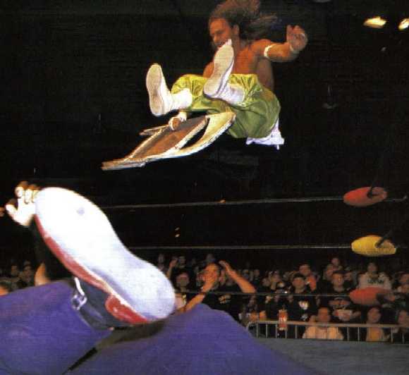 Sabu in flight