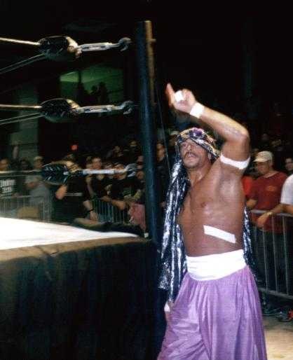 Sabu coming to the ring