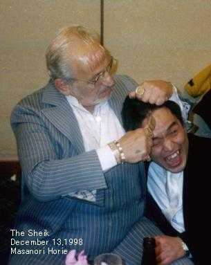 The Sheik on the attack on Masanori