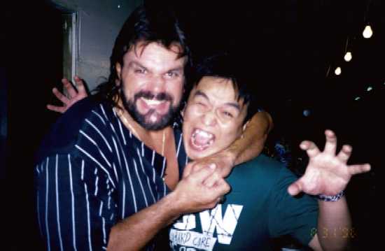 Masa and Steve Williams