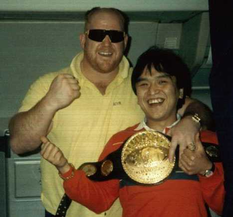 Leon 'Vader' White and Masanori