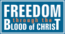Freedom through Blood of Christ Gif