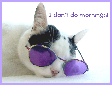 don't do mornings