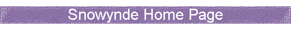 Snowynde Home Page