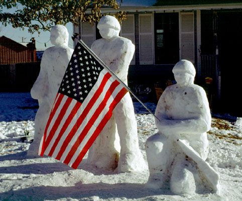 gulfwar snowmen