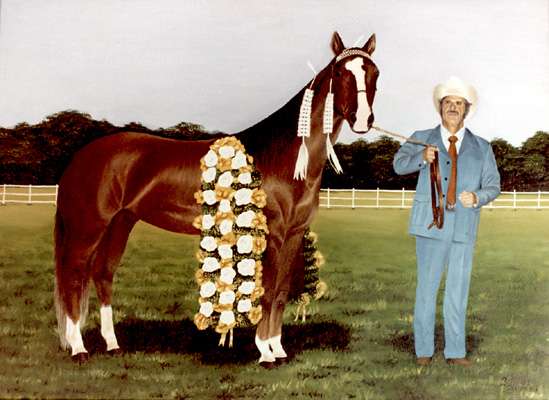 horse painting