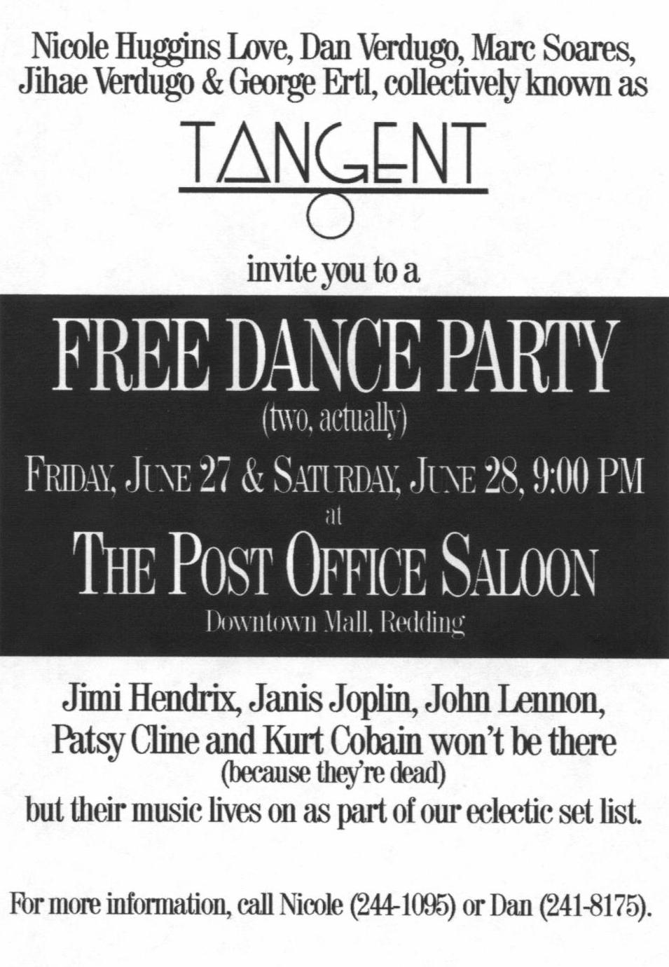Jimi Hendrix et al won't be there (because they're dead).