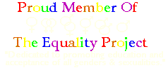 Proud Member of The Equality Project