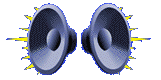 speakers booming