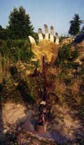 brass hand