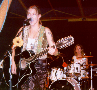 Dani und im Hintergrund Uta