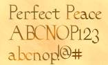 Sample of Perfect Peace.