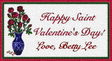 My valentine for you to take with you as a gift!