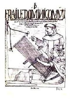 Dominican Friar Very Angry And Arrogant - Guaman Poma