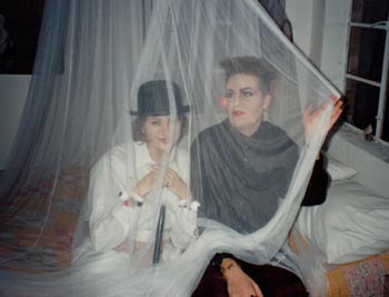 Travis and I at a Halloween Party