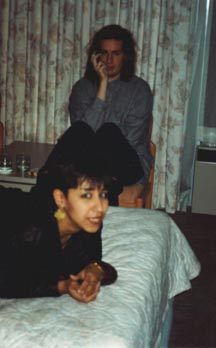 Travis and Ramona at Days Inn