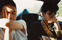 Ramona and Stephen on the road loving every minute of it