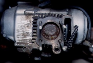 1976 Honda CT-70 Engine