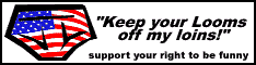 [Keep your Looms off my Loins! Another corporate crackdown on parody]