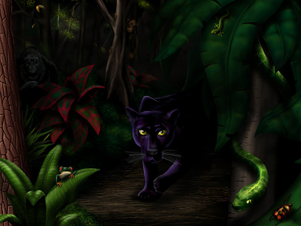Jungle wallpaper
