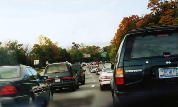 Hutchinson River Pkwy Northbound at Exit 9 1