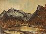 The Autumn Mountains - My First Oil