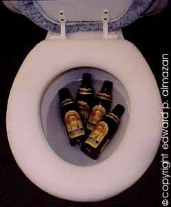 after a night of drinking