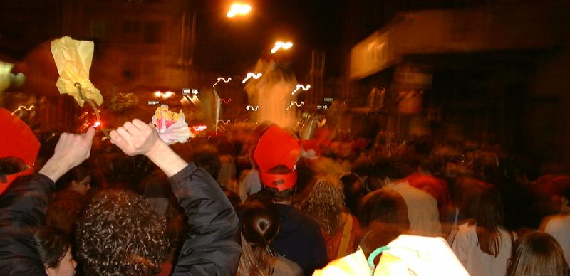 More Common Folk Join in procession, Crowd Swells fills streets - photo by artandpolitics.com