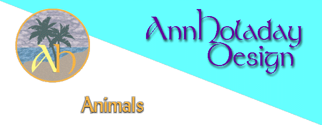 AnnHoladay Design Logo and Animals Headline