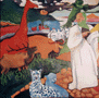The Flood, oil on canvas. 38*38