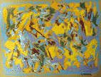 astrazione - pastello 20x20