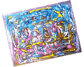 astrazione - pastello 24x30