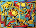 astrazione fatale - pastello 24x30