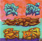 composizione - pastello 40x40