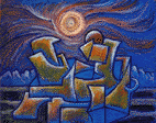 isole notturne - pastello 24x30