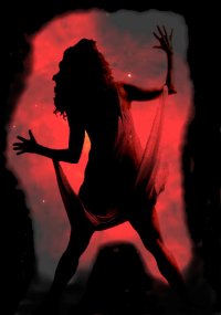 woman's silhouette