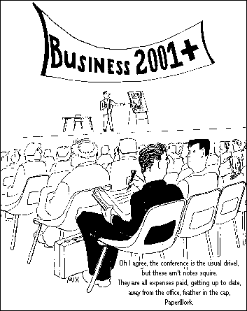 conference cartoon
