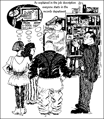 Young starters cartoon