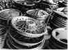 Hub Cap Pile