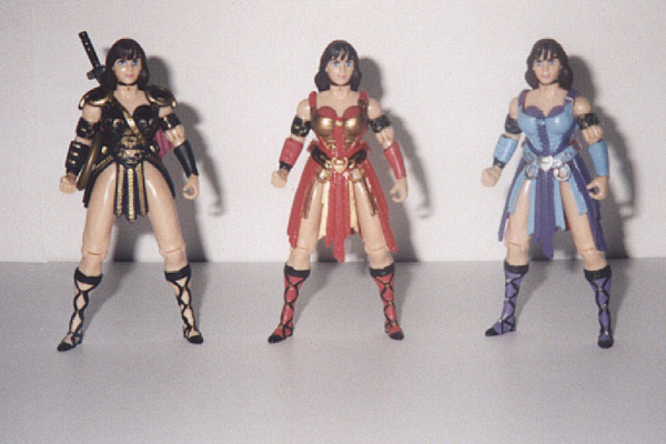 Xena, Diana, and Meg!