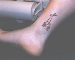 Finished tattoo