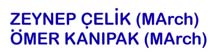 ZEYNEP CELIK OMER KANIPAK