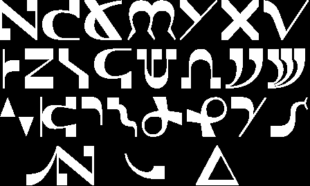 Download Pantheus' Enochian alphabet